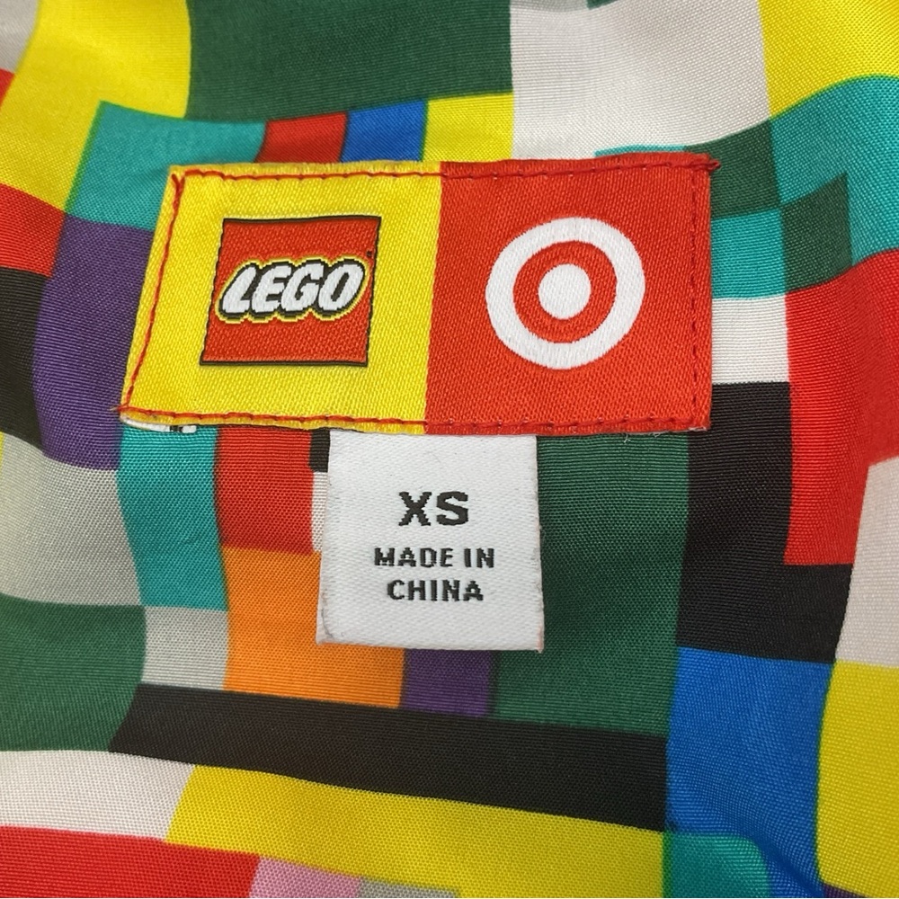 Lego Collection X Target Multi-Color Block Jacket/Vest Women’s Size XS - Picture 5 of 9